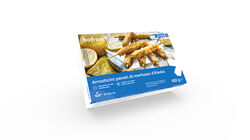 Specialit&agrave; di pesce - Arrosticini panati di merluzzo d'Alaska