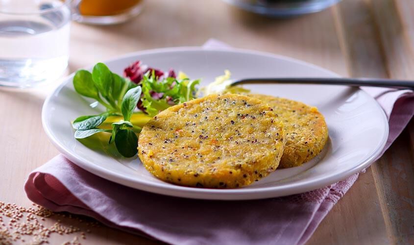 MyLife - Burger Fave, Quinoa e Curcuma