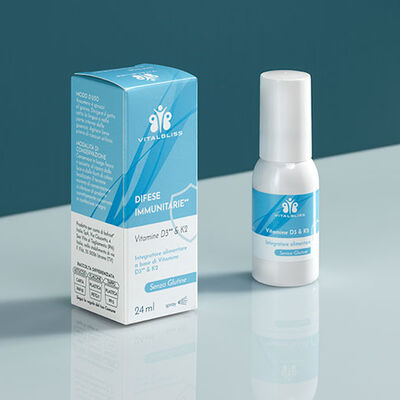 Difese Immunitarie - Vitamine D3** & K2 Spray