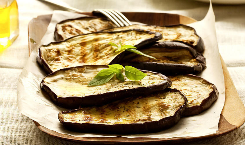 Verdure grigliate e specialit&agrave; - Melanzane Grigliate