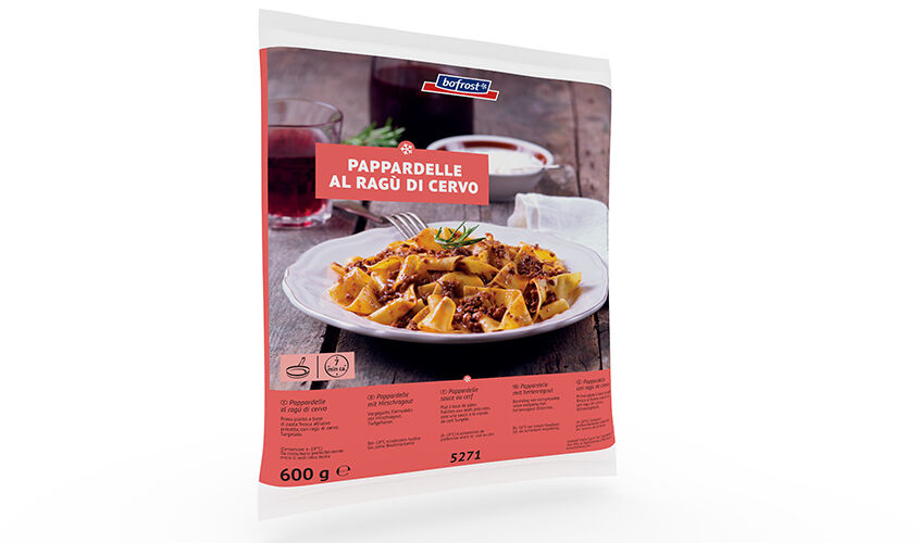Piatti veloci pronti in un attimo - Pappardelle al Rag&ugrave; di Cervo