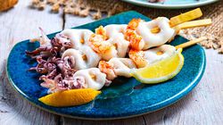 Specialit&agrave; di pesce - Sc. 20% Spiedini di Calamaro Patagonico e Gambero Argentino bClub
