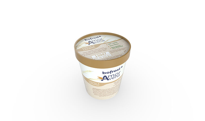 Gelati senza glutine - Coffee & Caramel AmorAvena