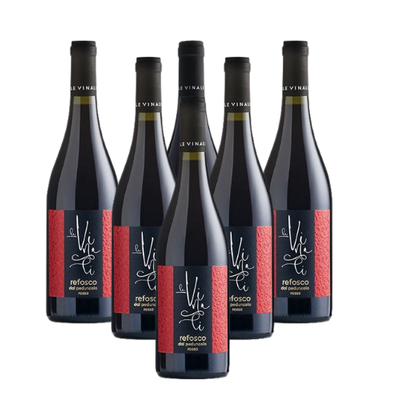 Vini Rossi - Offerta 6 bottiglie Refosco dal Peduncolo Rosso Friuli Grave DOC