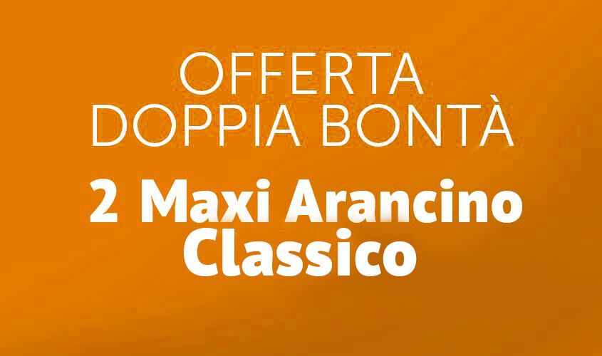 Stuzzichini per aperitivo e finger food - Doppia bontà Maxi Arancino Classico