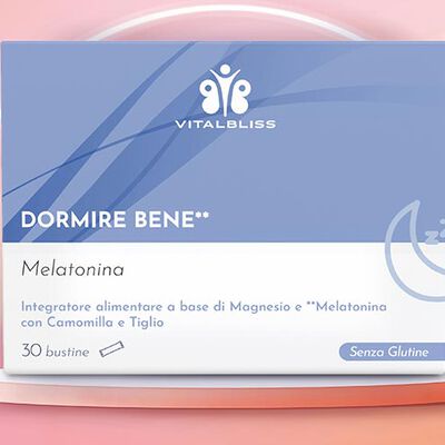 Dormire Bene - Melatonina Bustine