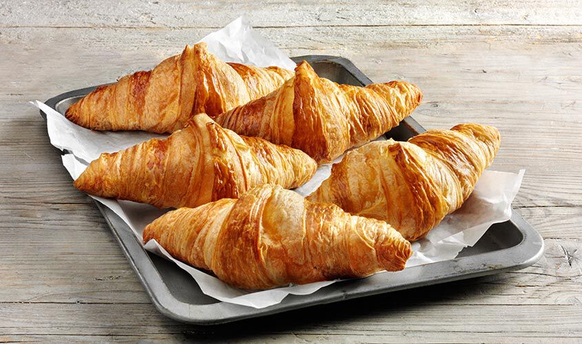 Stuzzichini per aperitivo e finger food - Croissant al burro
