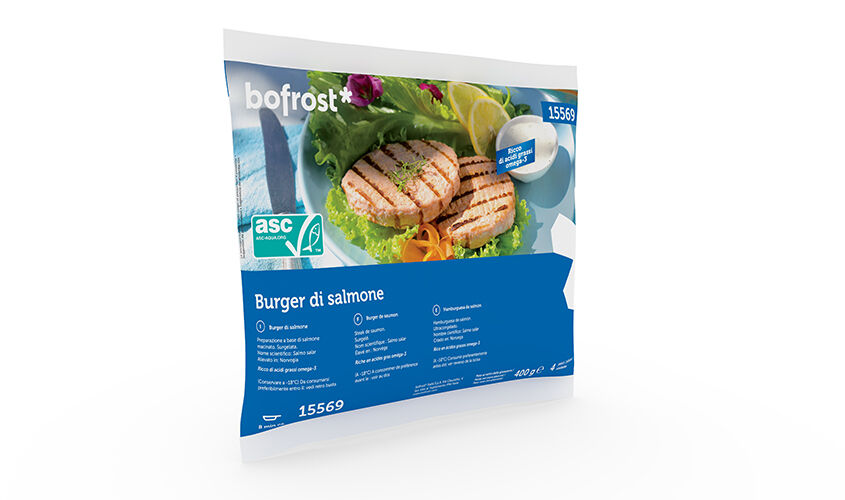 Specialit&agrave; di pesce - Burger di Salmone