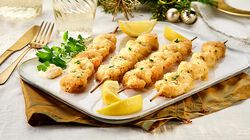 Specialit&agrave; di pesce - Spiedini di Gambero Argentino