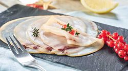 Pesce - Carpaccio di Pesce Spada Leggermente Affumicato