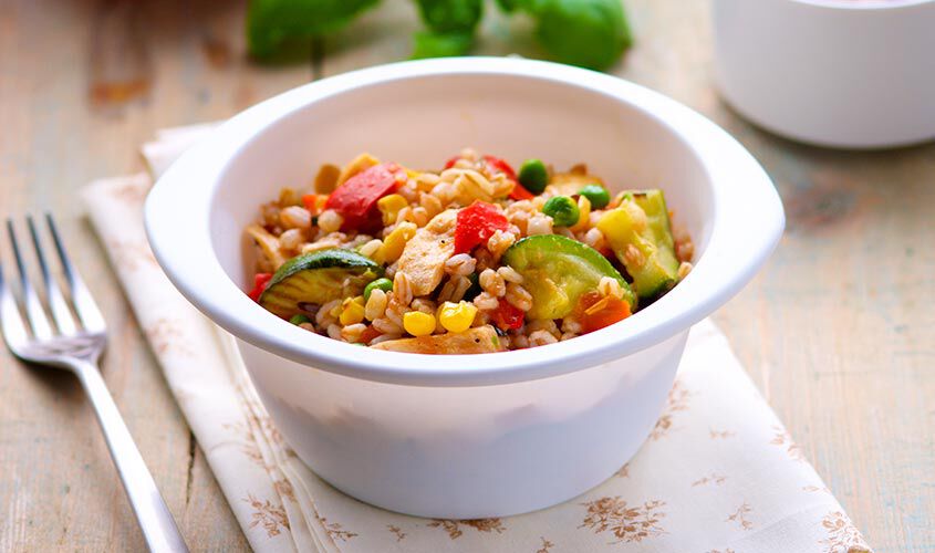 Ristopiatti: i primi piatti gourmet - Ristosalad Cereali Pollo e Verdure Ristopiatti