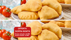 Stuzzichini per aperitivo e finger food - Offerta Doppia Bont&agrave; - 2 Panzerottini Mozzarella e Pomodoro
