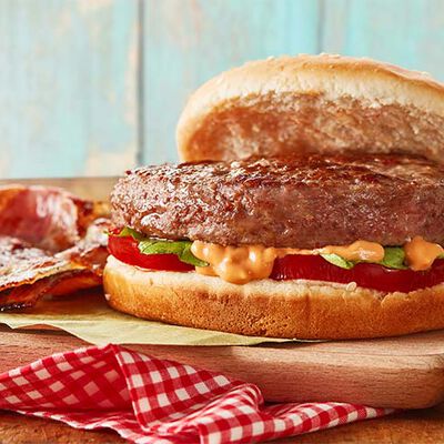 Hamburger e polpette - Bacon Burger