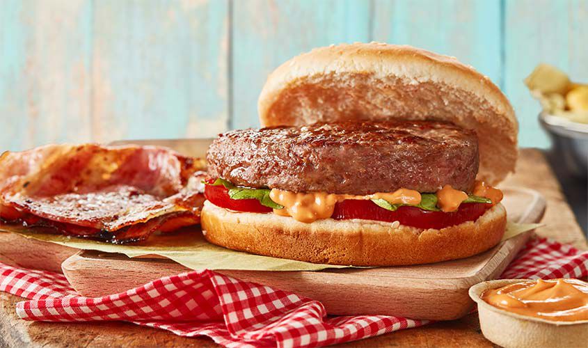 Hamburger e polpette - Bacon Burger