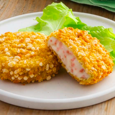 Stuzzichini per aperitivo e finger food - Medaglioni Prosciutto e Mozzarella