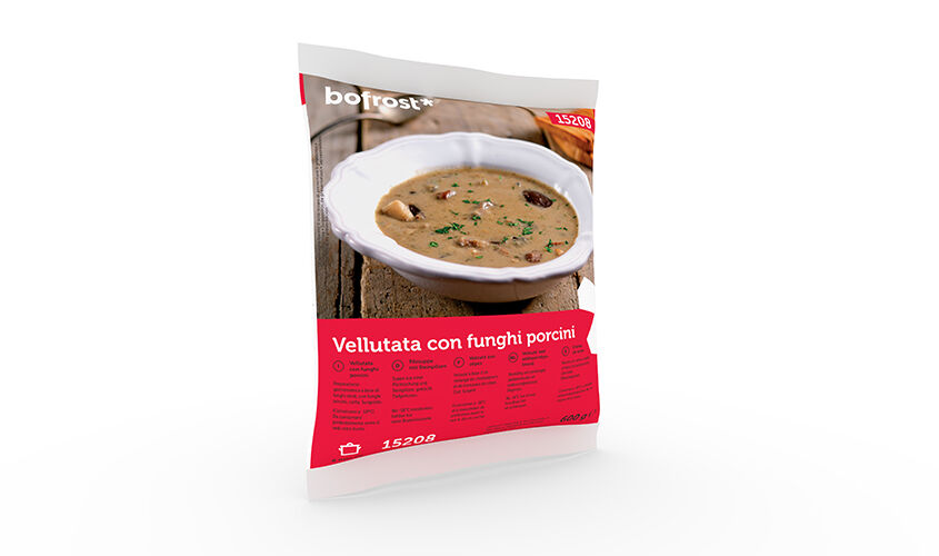 Minestroni zuppe e vellutate  - Vellutata con Funghi Porcini