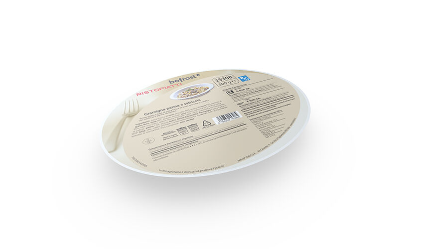 Ristopiatti: i primi piatti gourmet - "I Ristopiatti" Gramigna Panna e Salsiccia