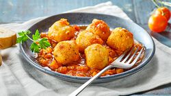 Specialit&agrave; di pesce - Polpette di Baccal&agrave; alla Marinara