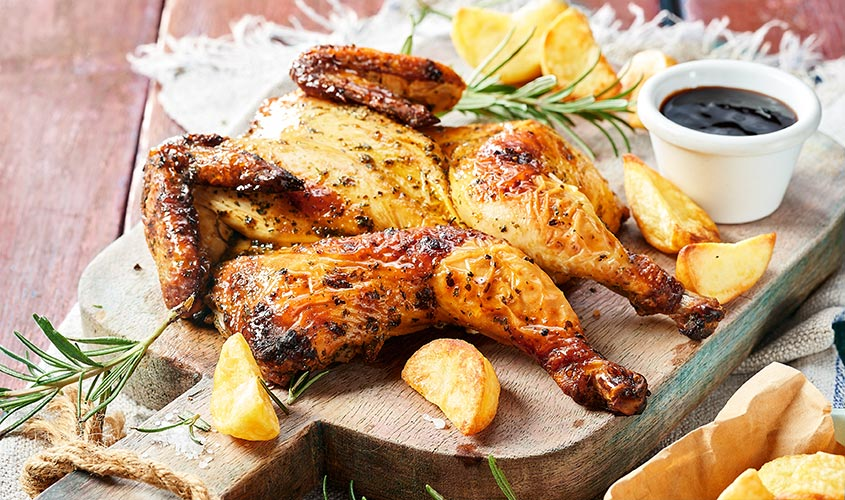 Specialit&agrave; di carne - Galletto alle Erbe Aromatiche