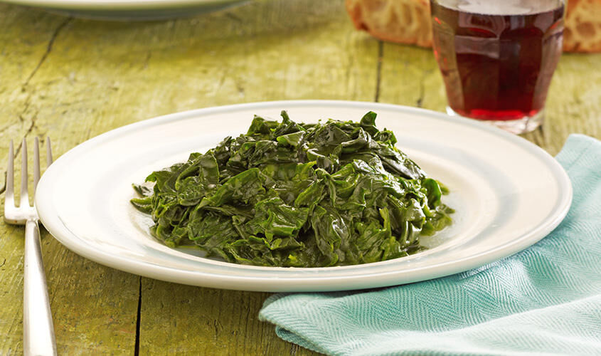 Verdure al naturale - 'Sfoglielle' di spinaci