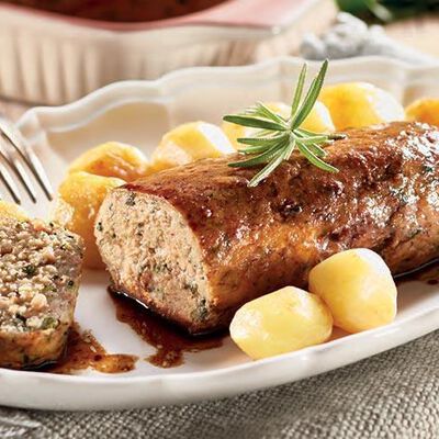 Arrosti e involtini - Rollè di Pollo con Cavolo Nero e Speck