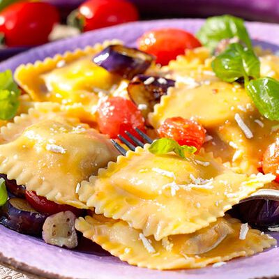 Primi e Sughi - Ravioli alla Norma