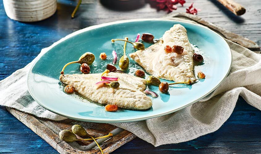 Specialit&agrave; di pesce - Filetti di orata all'isolana