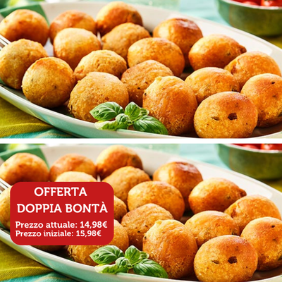 Stuzzichini per aperitivo e finger food - Offerta Doppia Bontà - Spizzichelle alla Pizzaiola