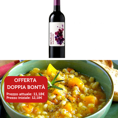 Offerte - Offerta Orzotta di Zucca & Vino Novello
