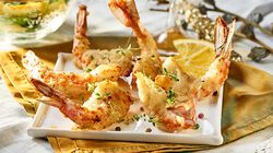 Specialit&agrave; di pesce - Gamberi Gratinati alla Siciliana