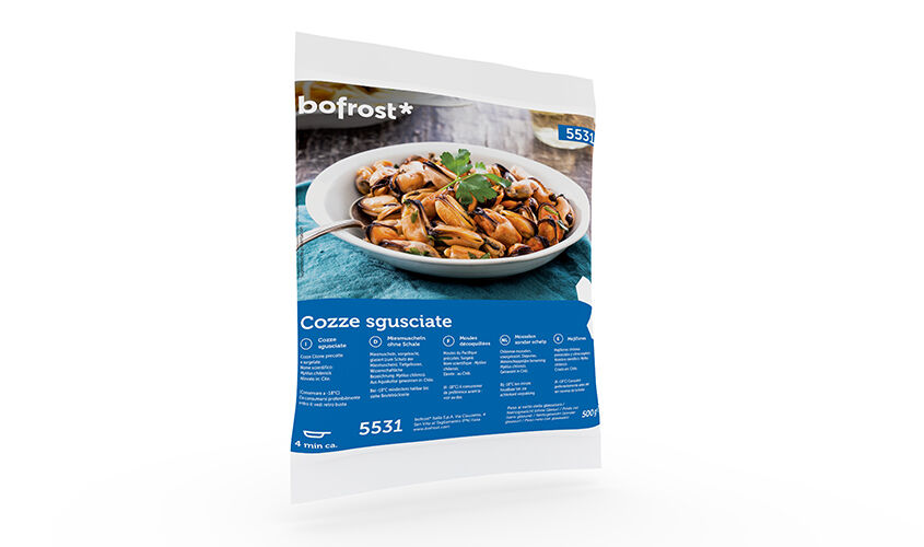 Pesce e crostacei al naturale - Cozze Sgusciate