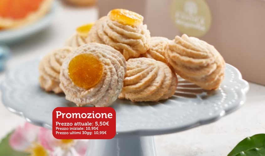 Torte e Dessert - Sc. 50% Paste di Mandorle di Sicilia Classiche e Agrumi