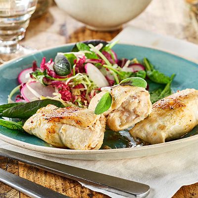 Arrosti e involtini - Involtini di Petto di Pollo Caserecci