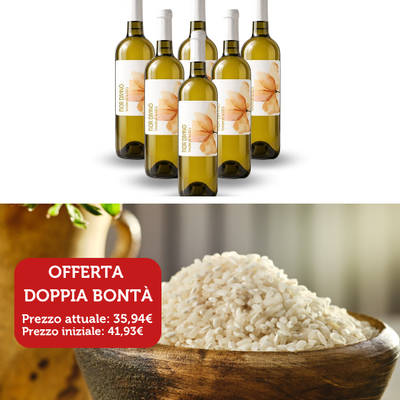 Vini Bianchi - Offerta 6 Fior di Vino & Riso Roma
