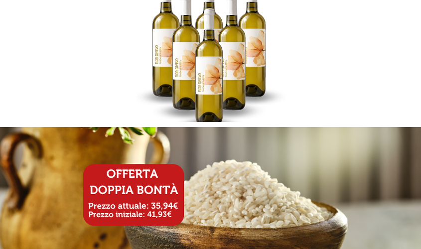 Vini Bianchi - Offerta 6 Fior di Vino & Riso Roma
