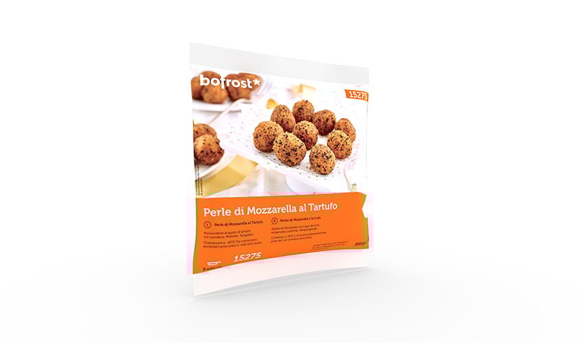 Stuzzichini per aperitivo e finger food - Perle di Mozzarella al Tartufo