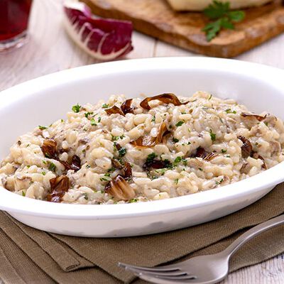 Ristopiatti: i primi piatti gourmet - "I RistopiattiRisotto Radicchio Rosso e "Taleggio DOP"