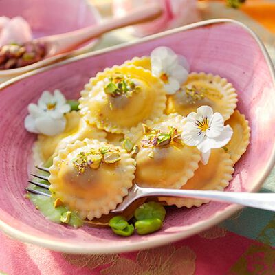 Primi e Sughi - Girasoli Ricotta di Pecora e Pistacchio
