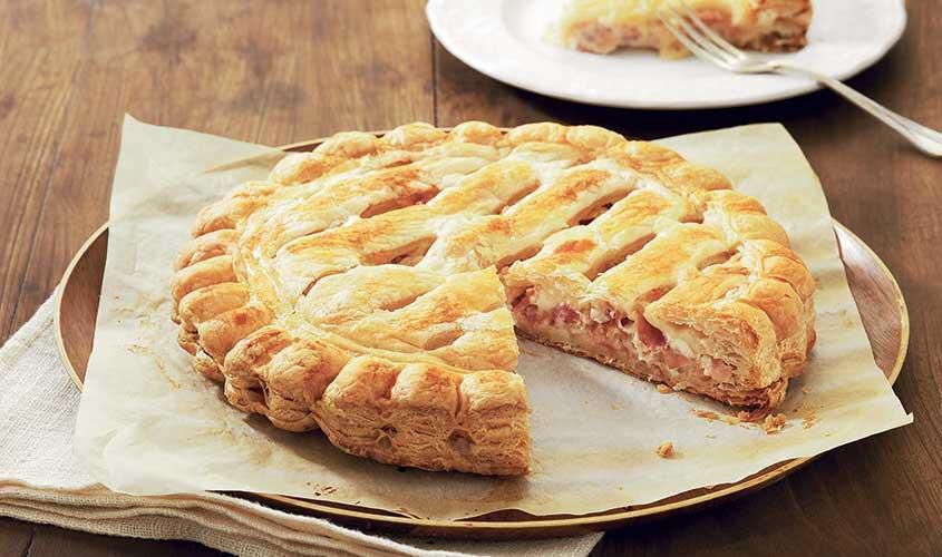 Stuzzichini per aperitivo e finger food - SFOGLIATA ALLA VALDOSTANA