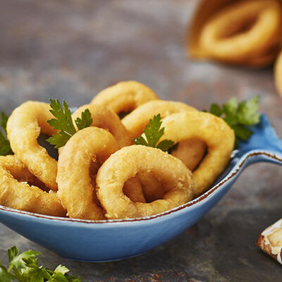 Pesce Panato - Anelli alla Romana