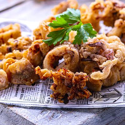 Pesce Panato - Calamari Infarinati da Frittura