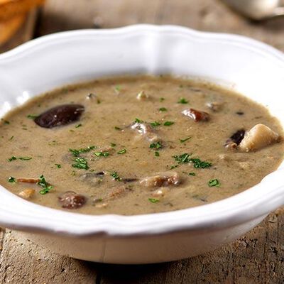 Minestroni zuppe e vellutate  - Vellutata con Funghi Porcini