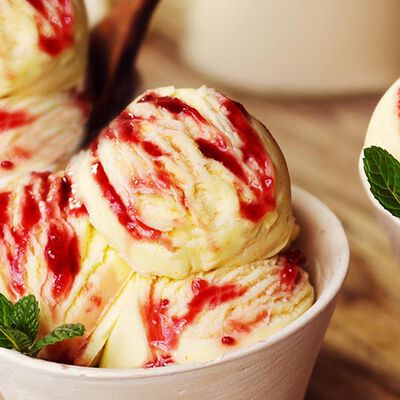 Gelati senza glutine - Vaniglia Frutti Rossi AmorAvena