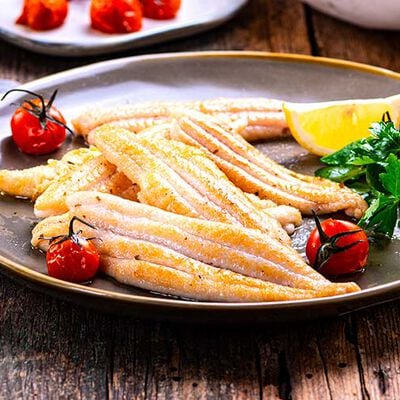 Pesce e crostacei al naturale - Filettini di Sogliola oceanica