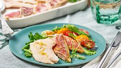 Pesce e crostacei al naturale - Filetti di Triglia e Cernia