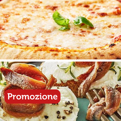 Pizze - Promozione&nbsp;Pizza "La Margheritae Acciughe del Cantabrico in Olio di Oliva &nbsp;