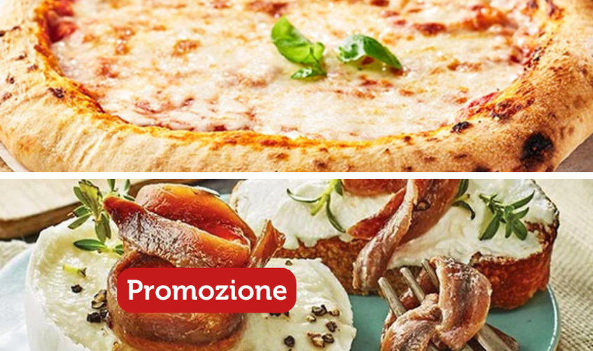 Pizze - Promozione&nbsp;Pizza "La Margherita" e Acciughe del Cantabrico in Olio di Oliva &nbsp;