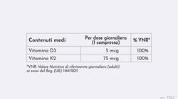 Difese Immunitarie - Vitamine D3** & K2 Compresse