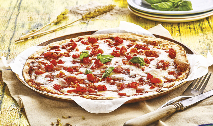 Schiacciate - SCHIACCIATA MARGHERITA INTEGRALE