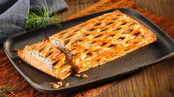 Specialità di pesce - Filetto di salmone in pasta sfoglia